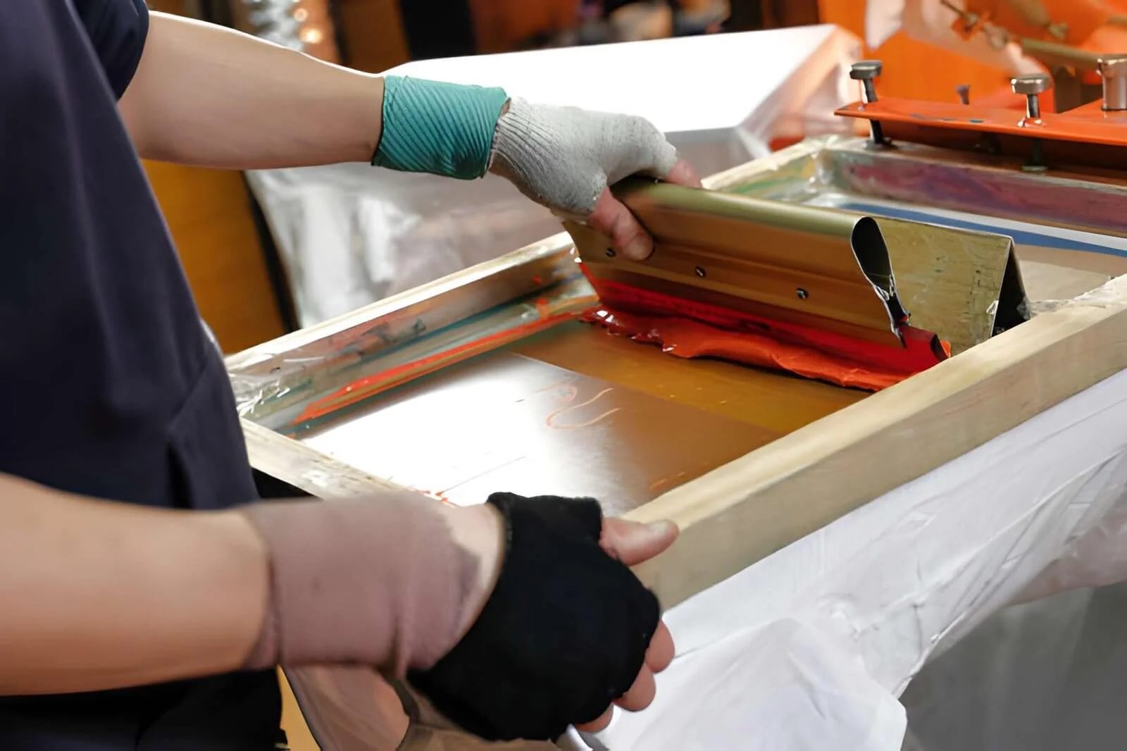 Silk screen — Ellav Confecções